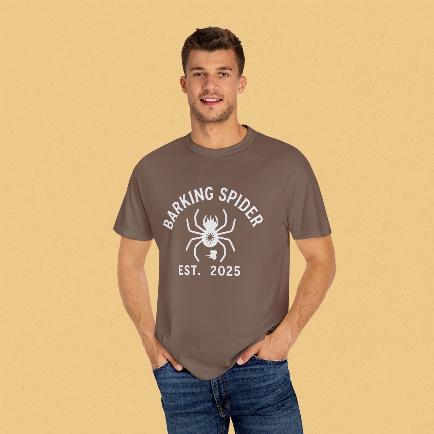 Barking Spider Unisex Garment-Dyed T-Shirt