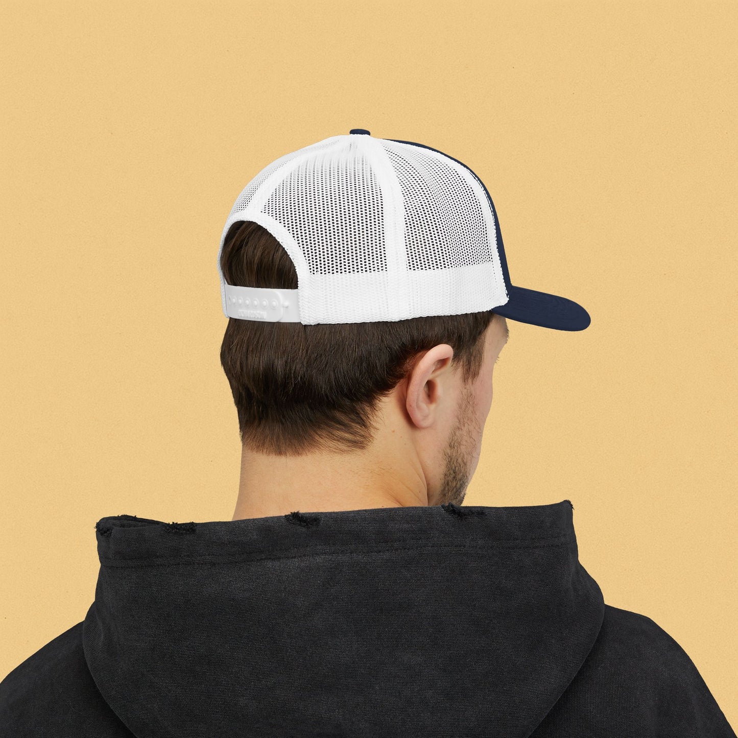 Barking Spider Embroidered Snapback Trucker Cap