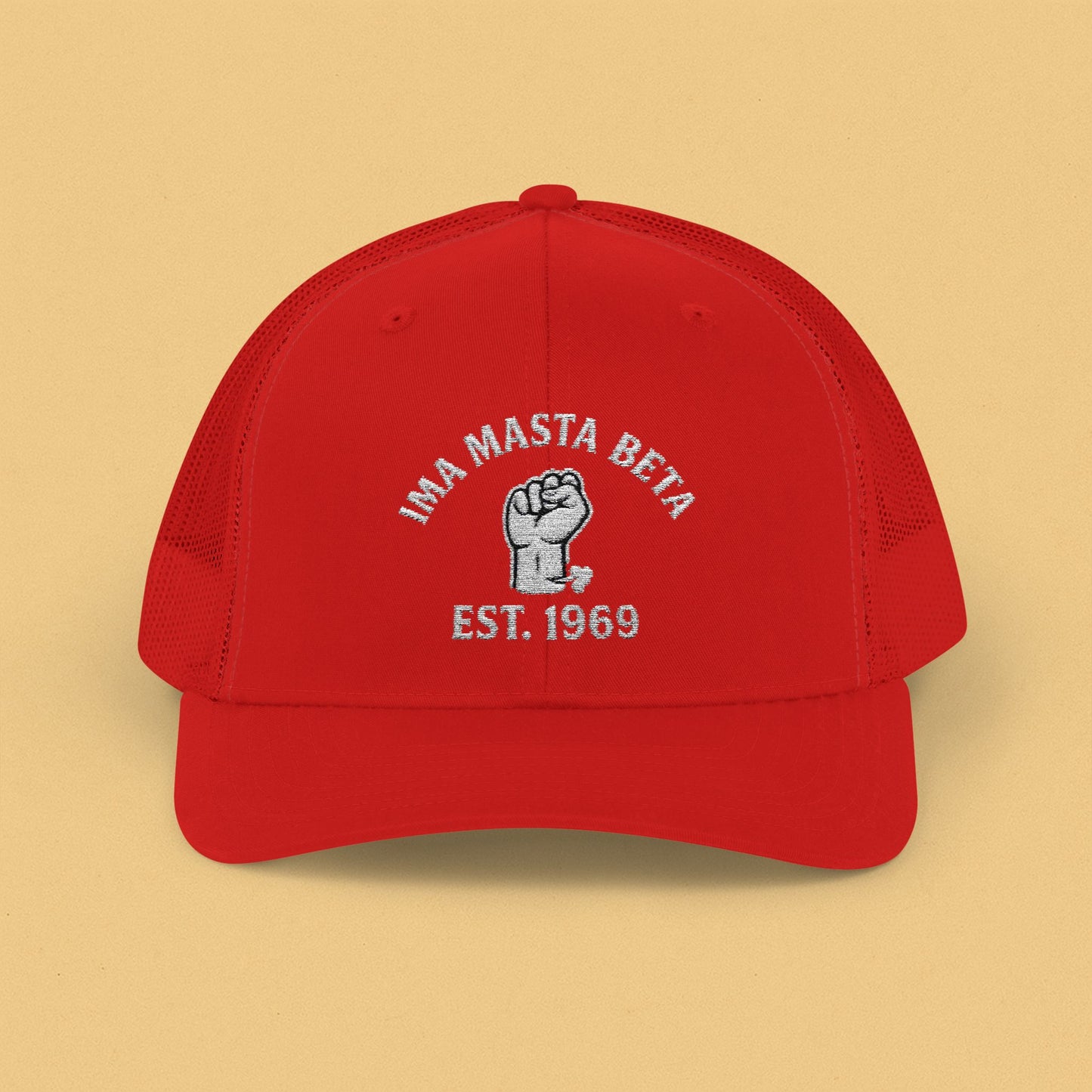 Ima Masta Beta 69 Vintage Snapback Trucker Cap