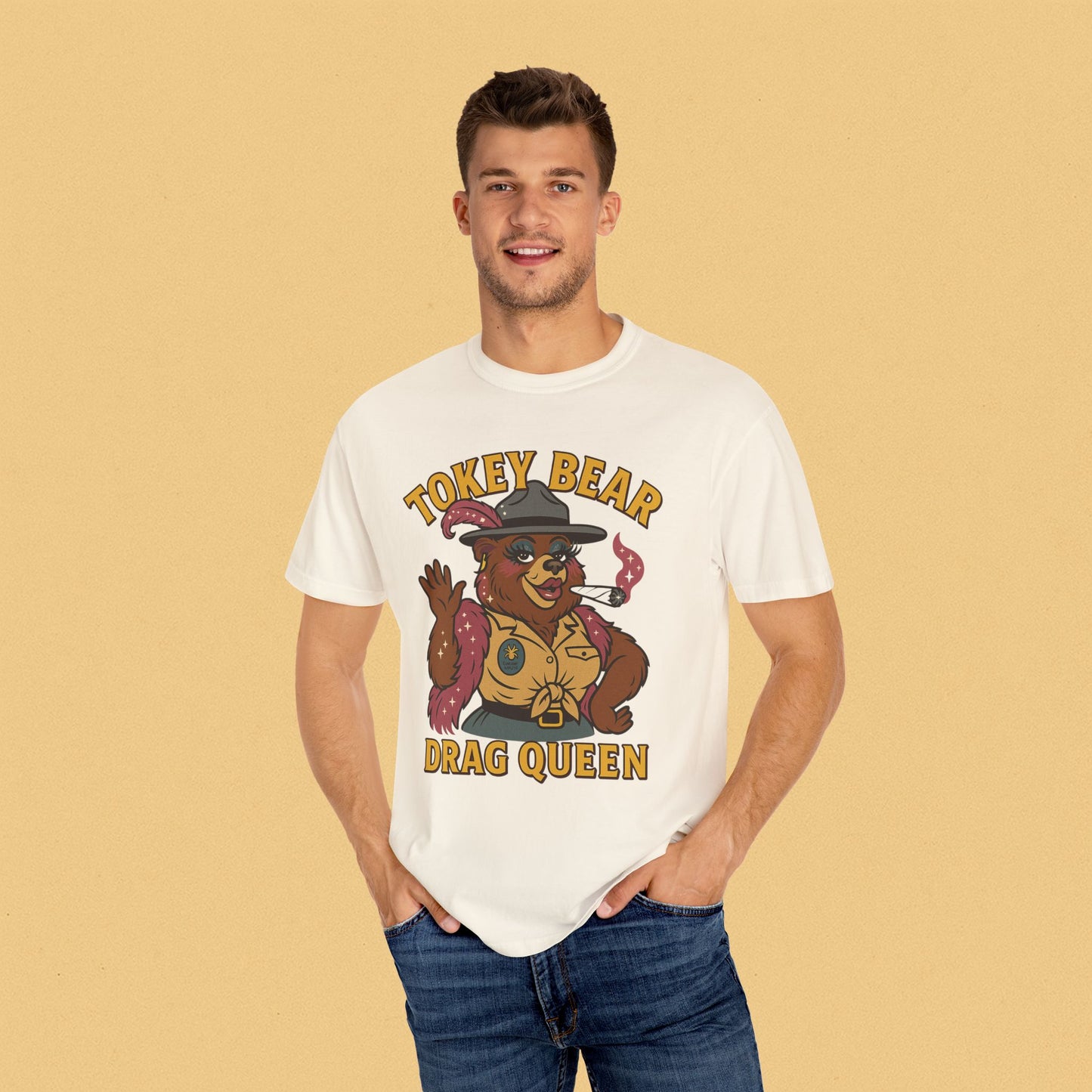 Tokey Bear Drag Queen T-Shirt Unisex Casual