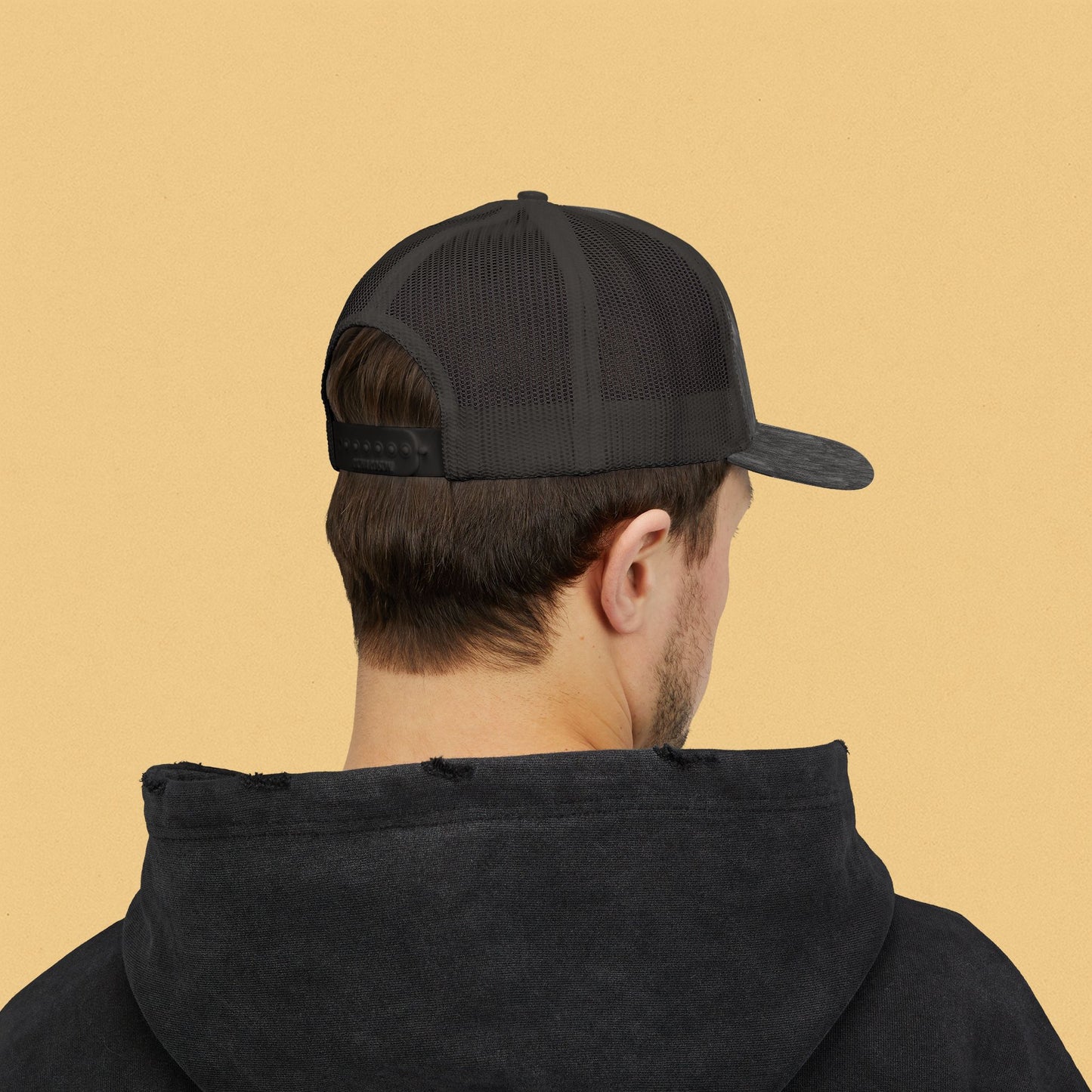 Barking Spider Embroidered Snapback Trucker Cap