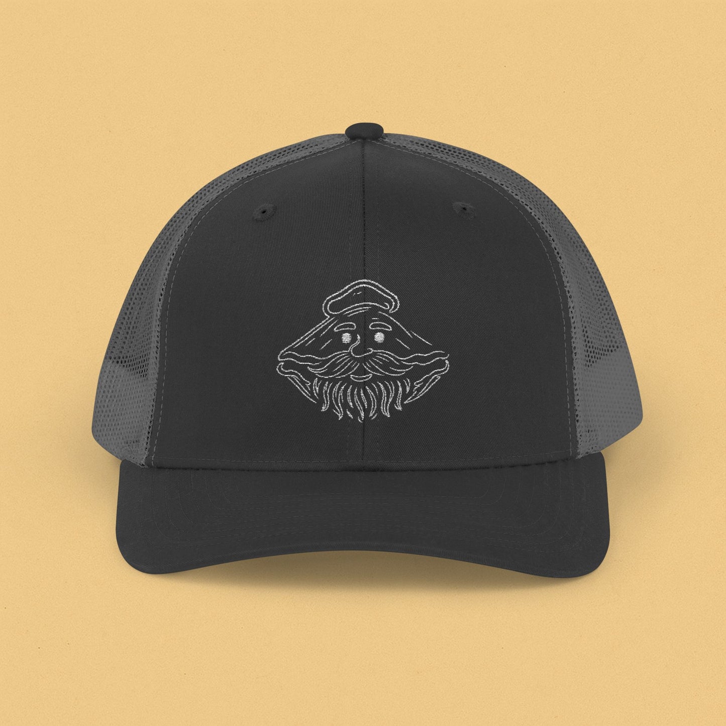 Bearded Clam Snapback Trucker Cap