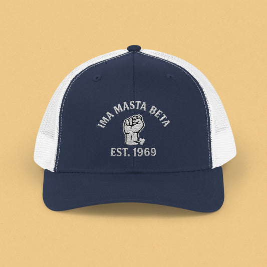 Ima Masta Beta 69 Vintage Snapback Trucker Cap