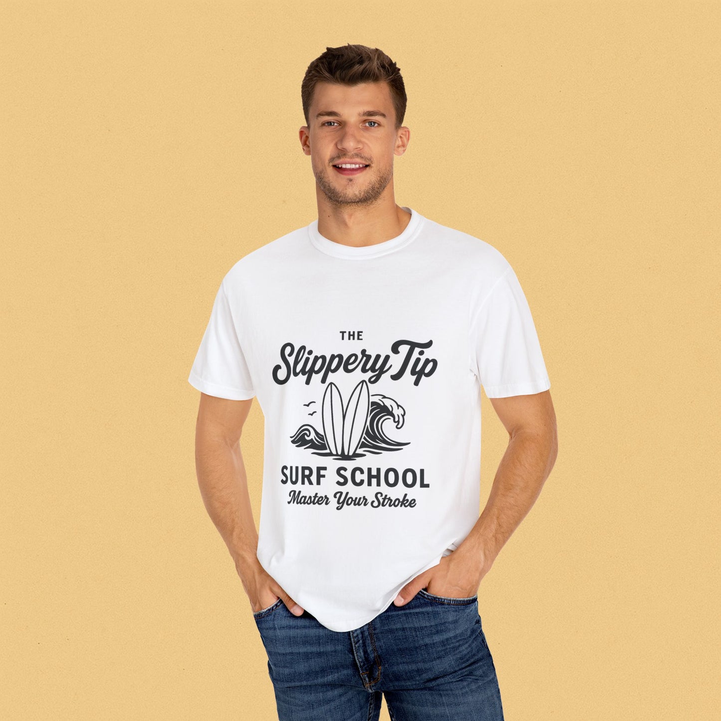 Slippery Tip  T-Shirt | Unisex Tee | Master Your Stroke