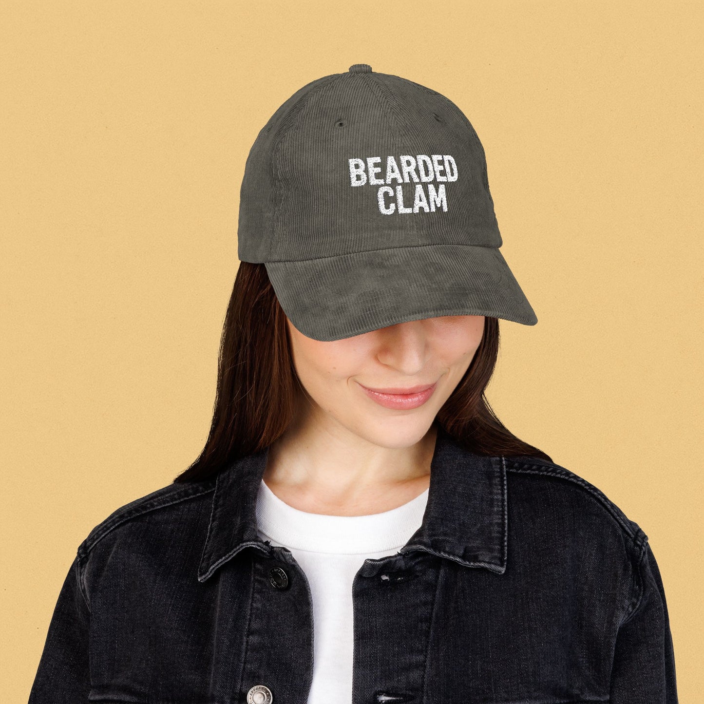 Bearded Clam Corduroy Cap