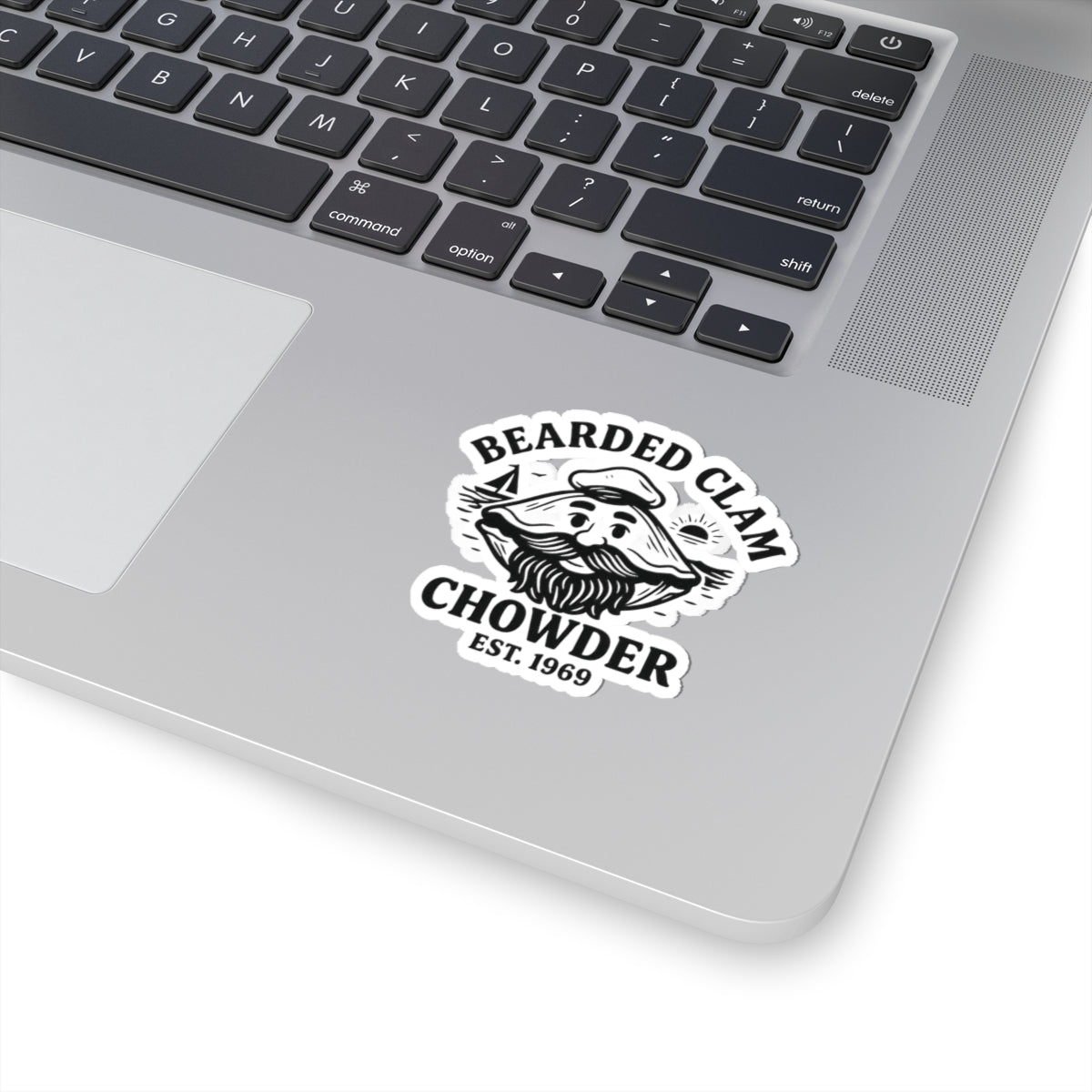 Bearded Clam Chowder Stickers