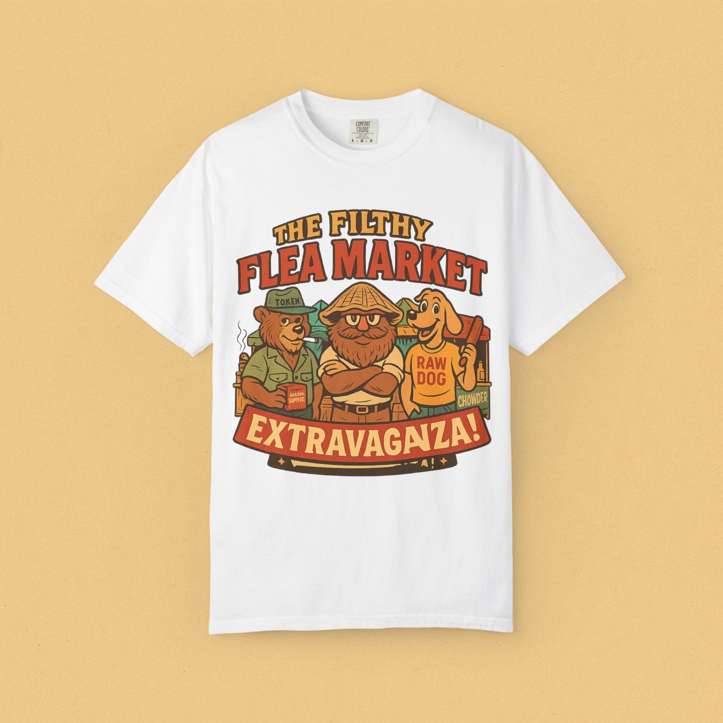 Filthy Flea Market Extravaganza Graphic Tee