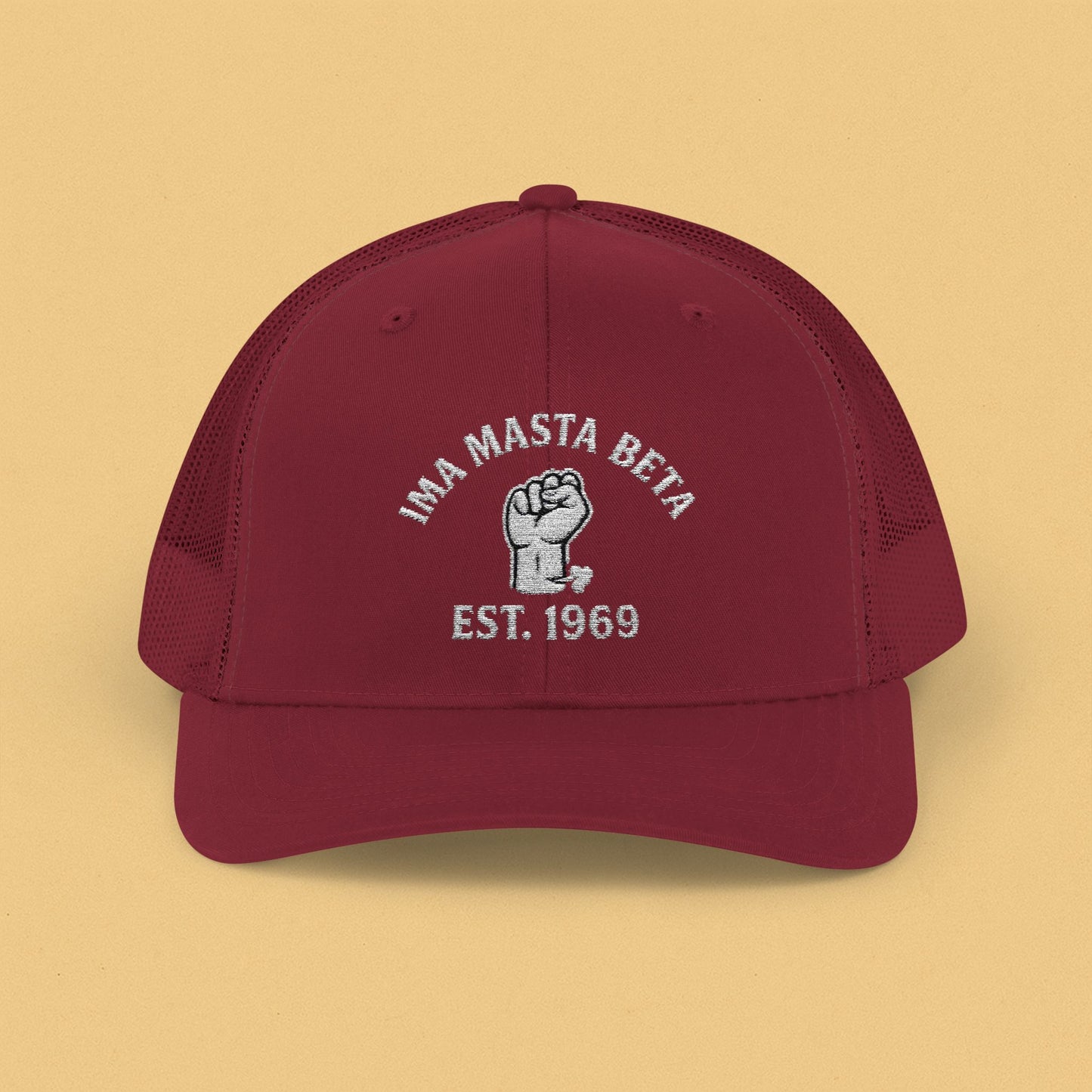 Ima Masta Beta 69 Vintage Snapback Trucker Cap