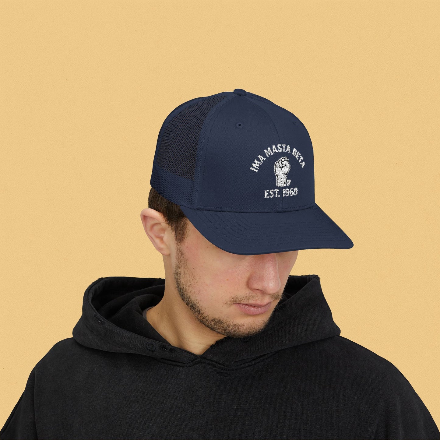 Ima Masta Beta 69 Vintage Snapback Trucker Cap