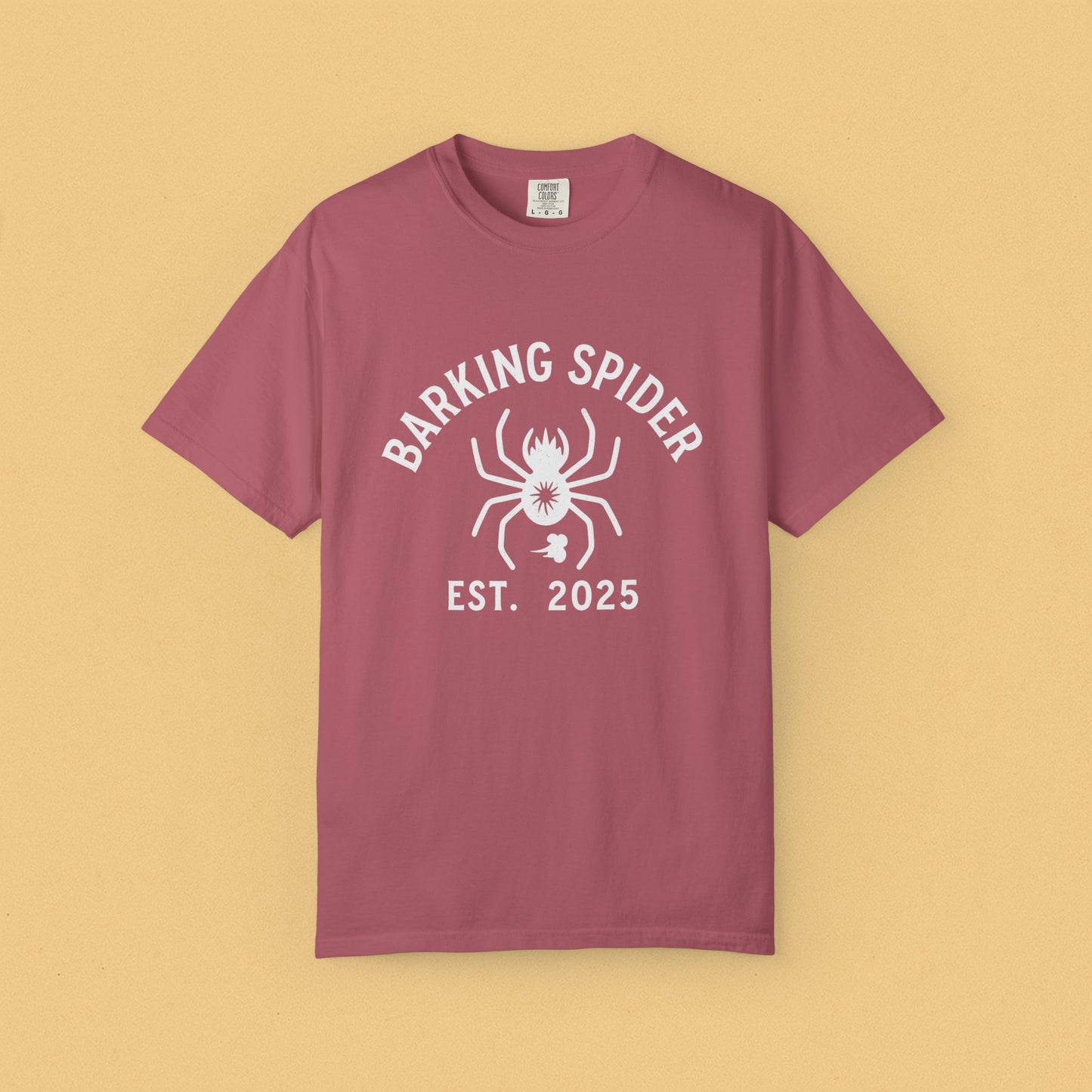 Barking Spider Unisex Garment-Dyed T-Shirt