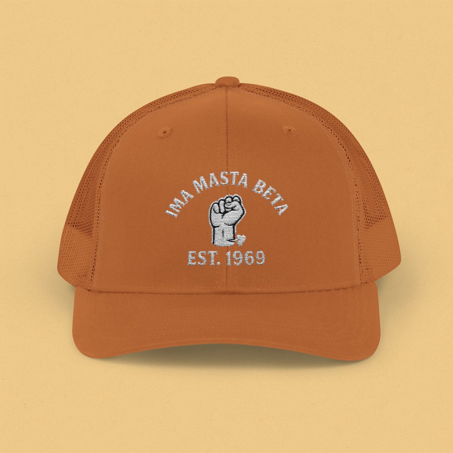 Ima Masta Beta 69 Vintage Snapback Trucker Cap