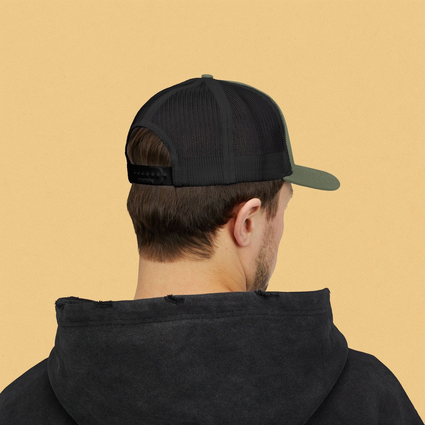 Barking Spider Embroidered Snapback Trucker Cap