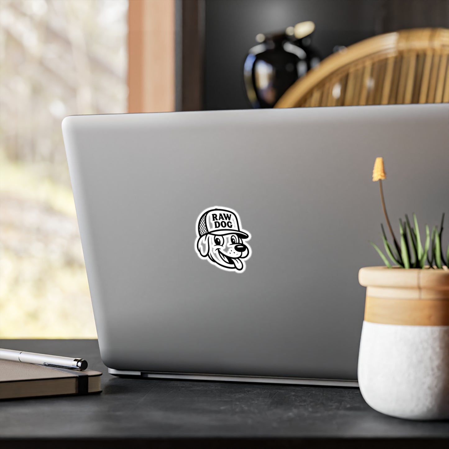 Raw Dog Vinyl Sticker
