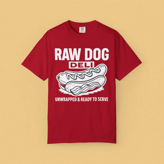 "RAW DOG DELI" Graphic Tee
