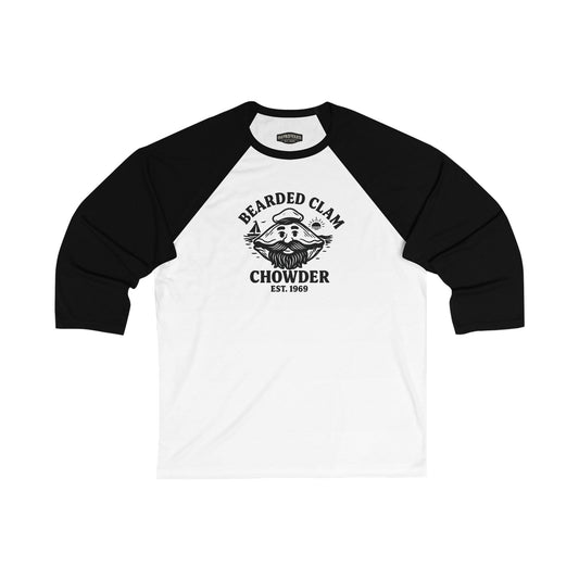 Bearded Clam Chowder  Unisex Baseball Tee