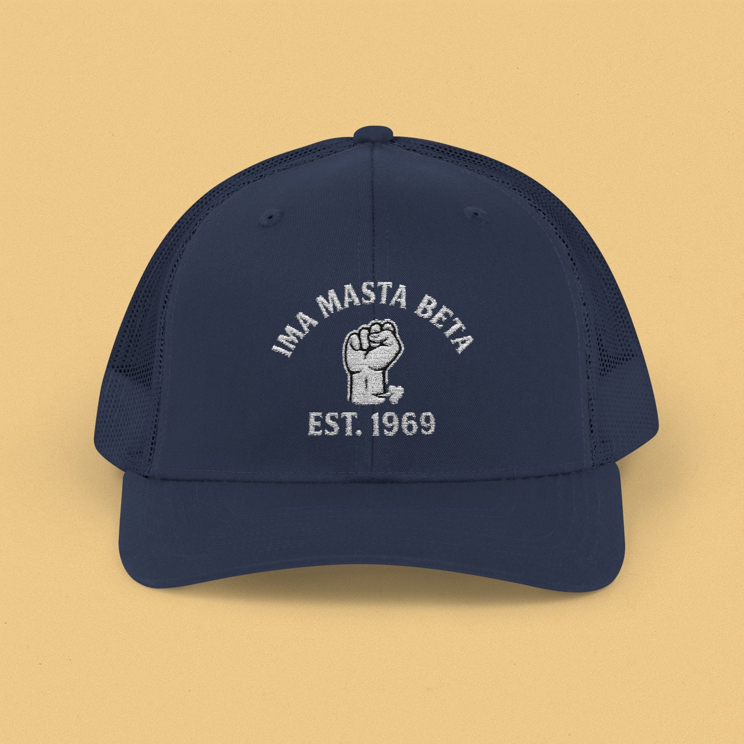 Ima Masta Beta 69 Vintage Snapback Trucker Cap
