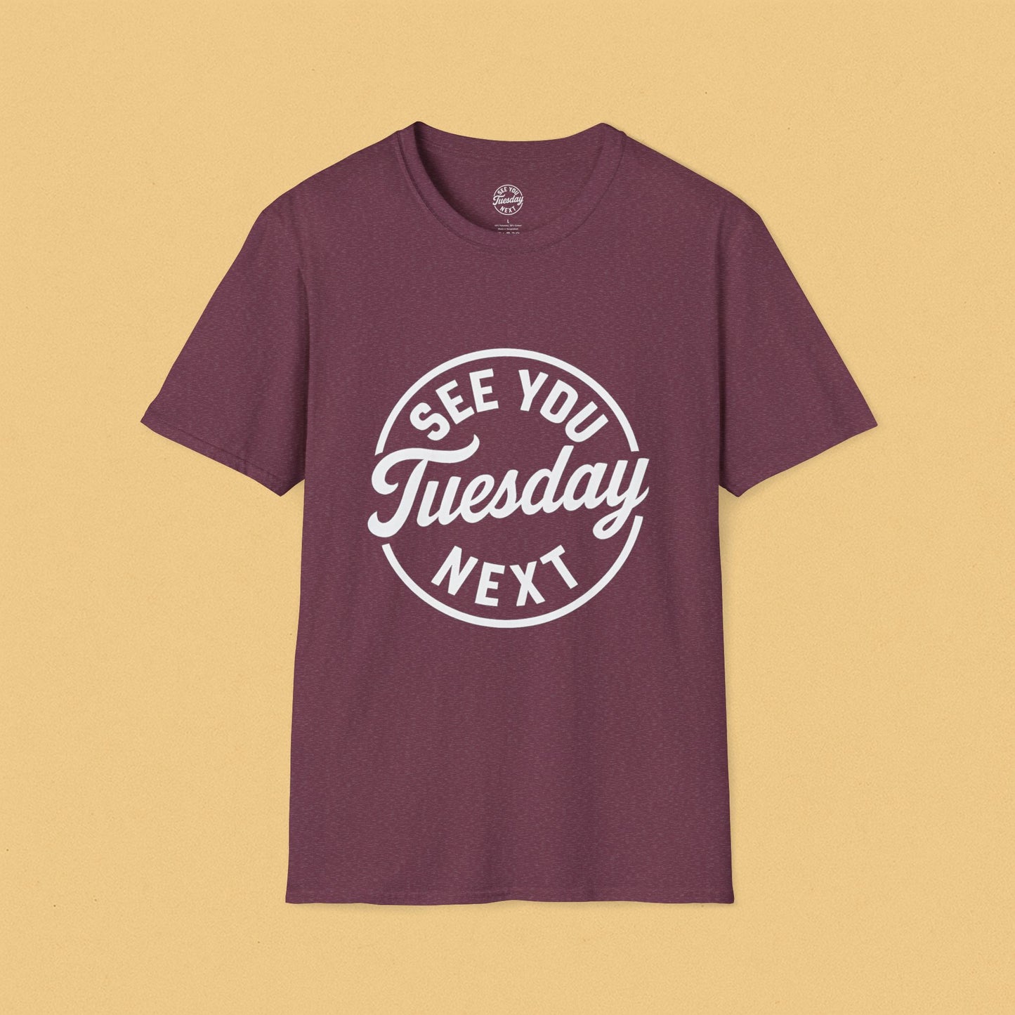 See You Tuesday Unisex Softstyle T-Shirt
