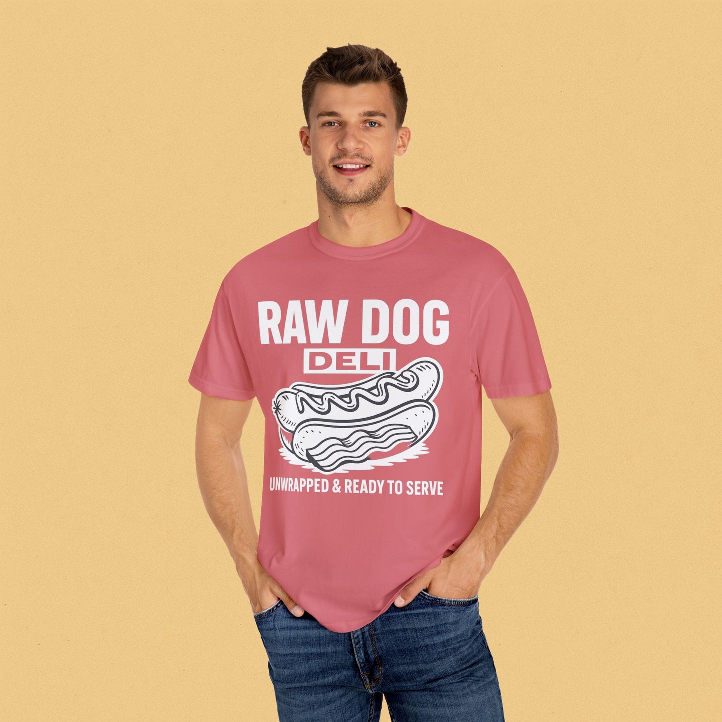 "RAW DOG DELI" Graphic Tee