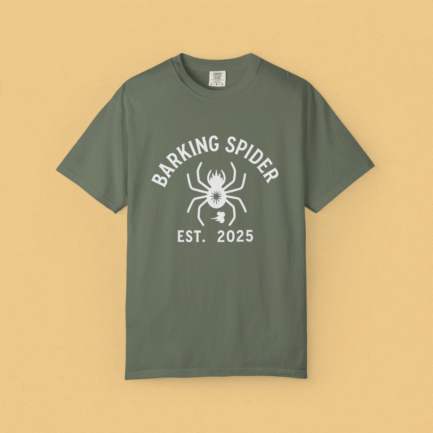 Barking Spider Unisex Garment-Dyed T-Shirt