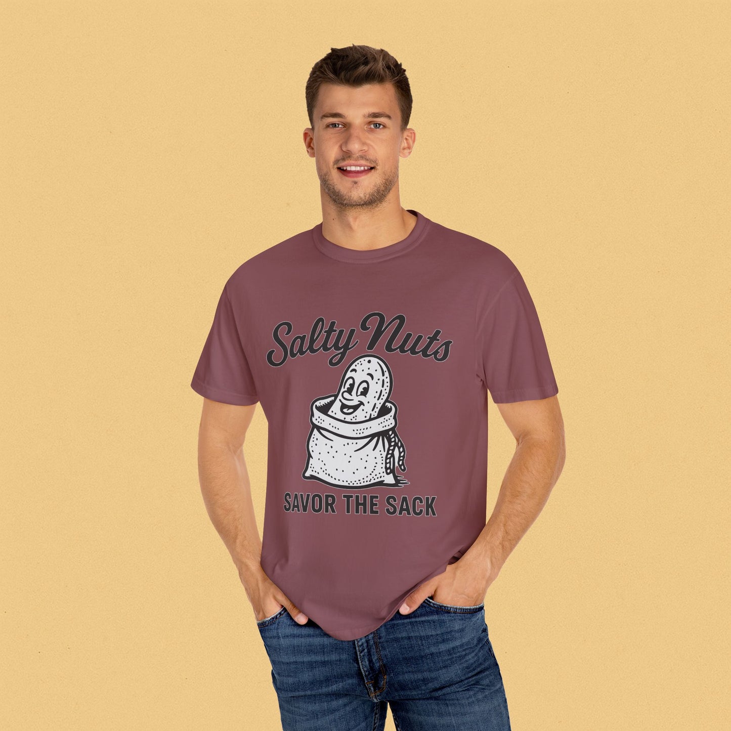 Salty Nuts Tee,  Unisex Casual