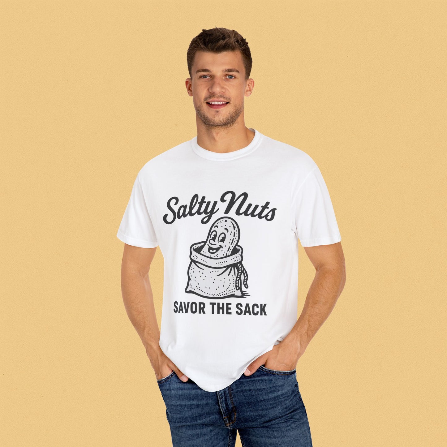Salty Nuts Tee,  Unisex Casual