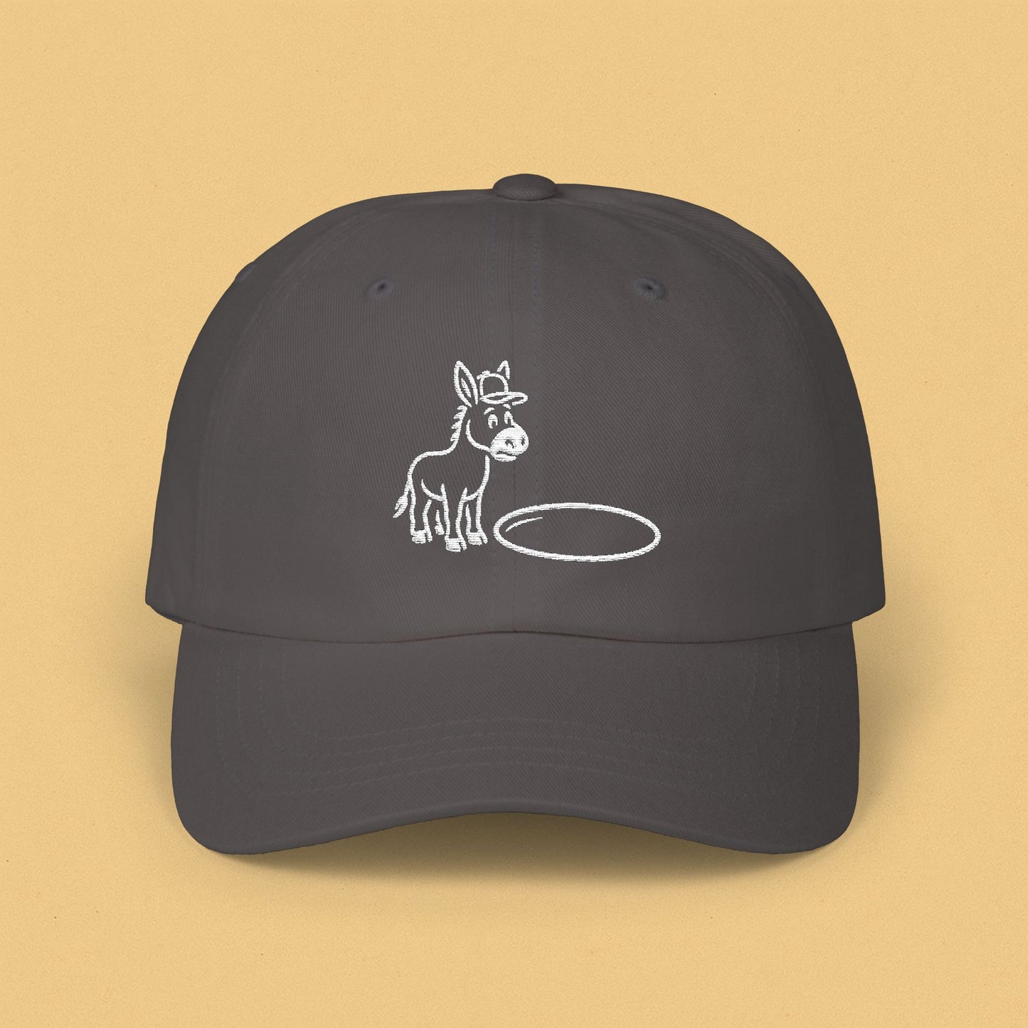 Donkey + Hole... you get it? Classic Dat Cap
