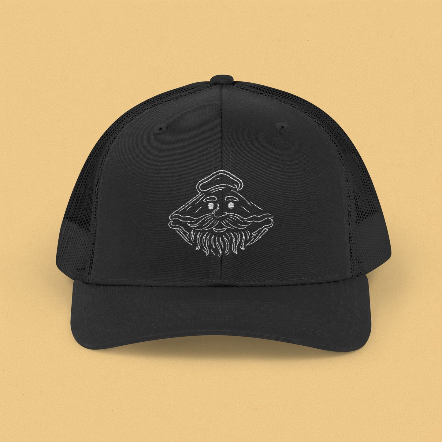 Bearded Clam Snapback Trucker Cap