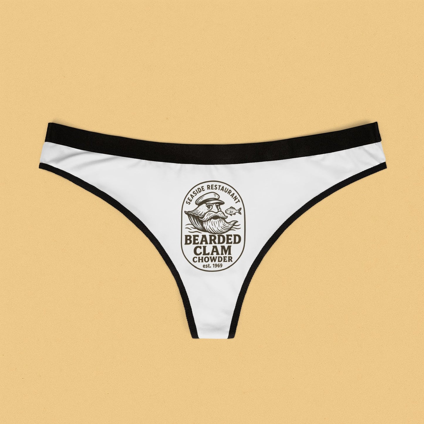 Bearded Clam Chowder Women's Thong
