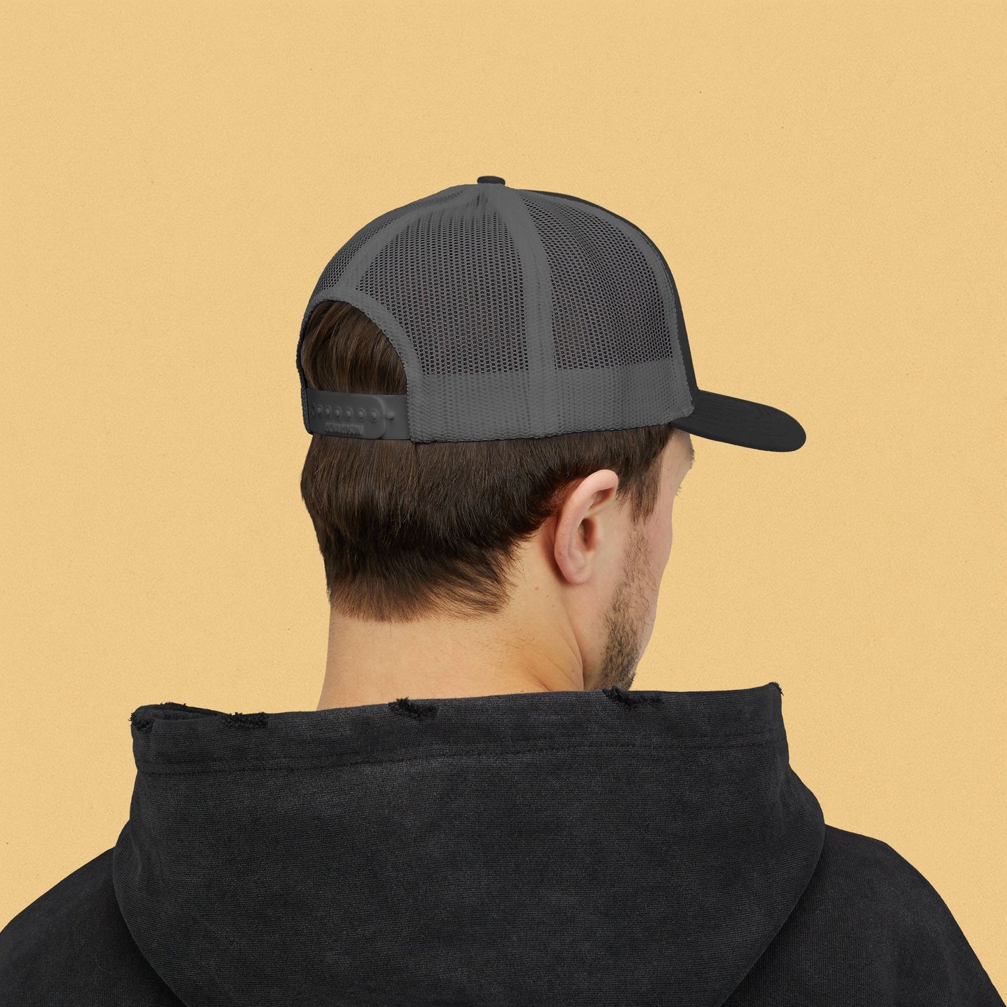 Barking Spider Embroidered Snapback Trucker Cap