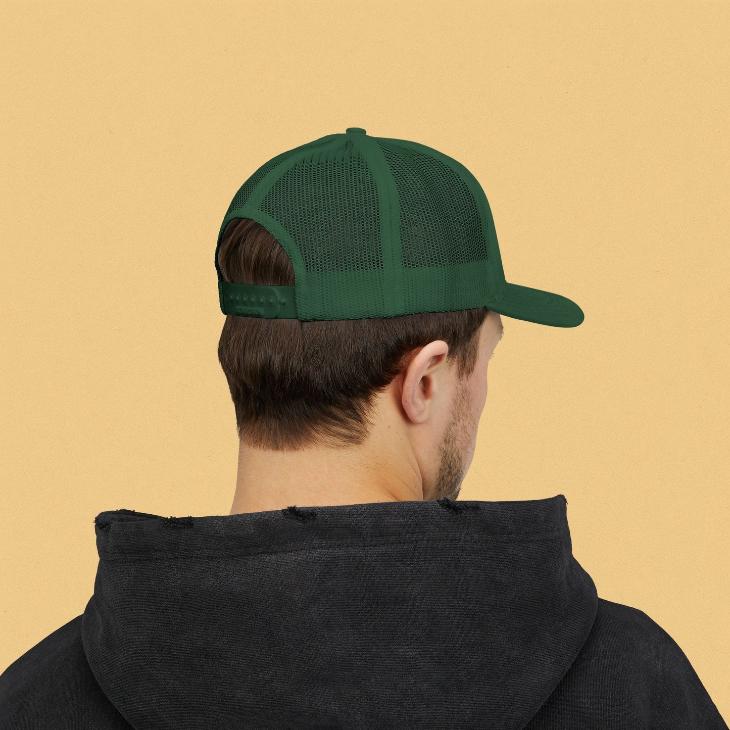 Barking Spider Embroidered Snapback Trucker Cap