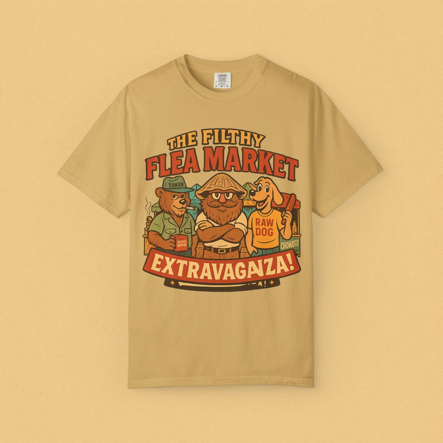 Filthy Flea Market Extravaganza Graphic Tee