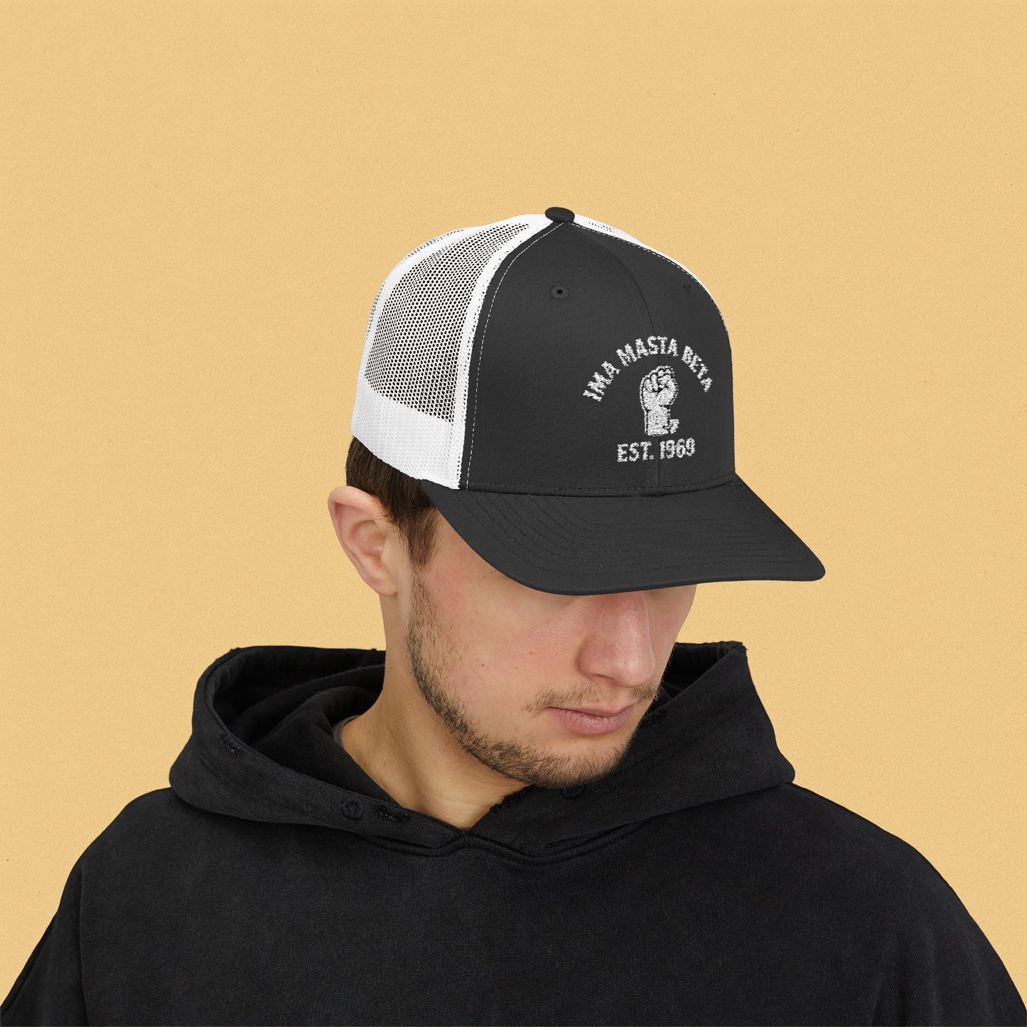 Ima Masta Beta 69 Vintage Snapback Trucker Cap