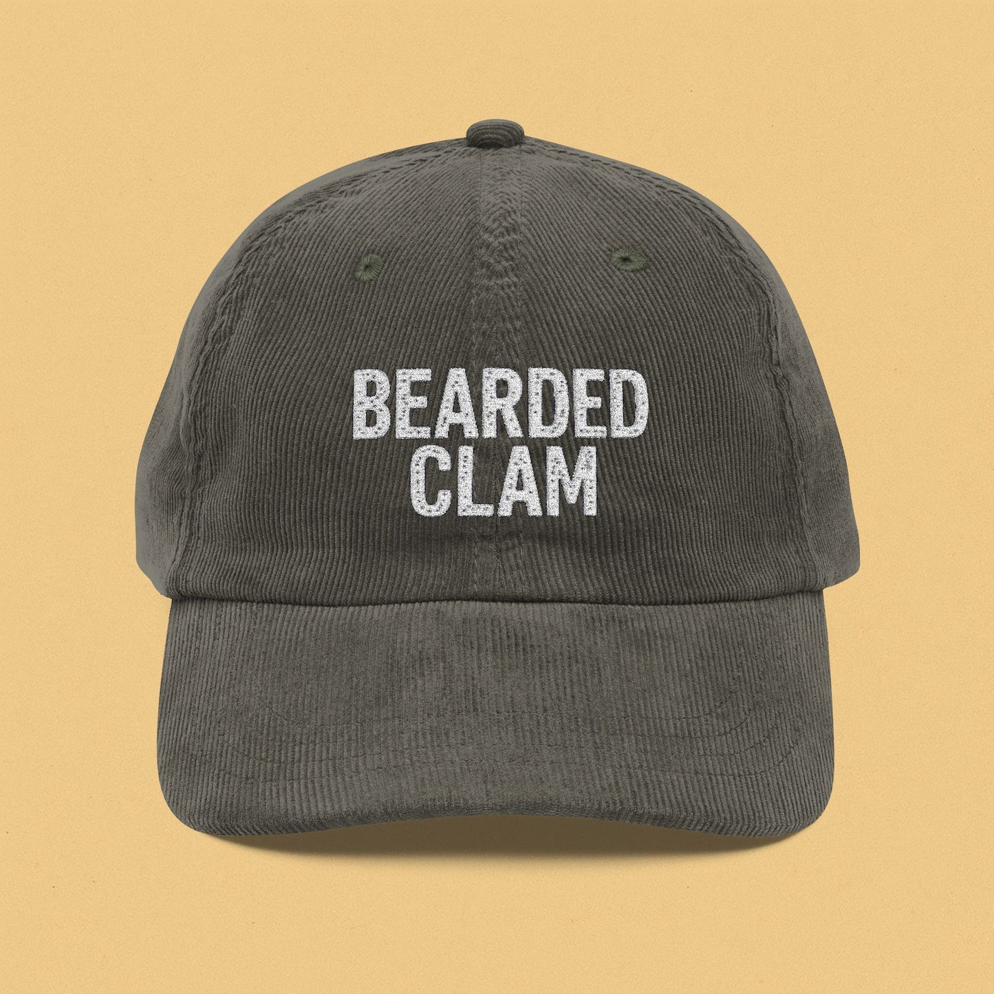 Bearded Clam Corduroy Cap