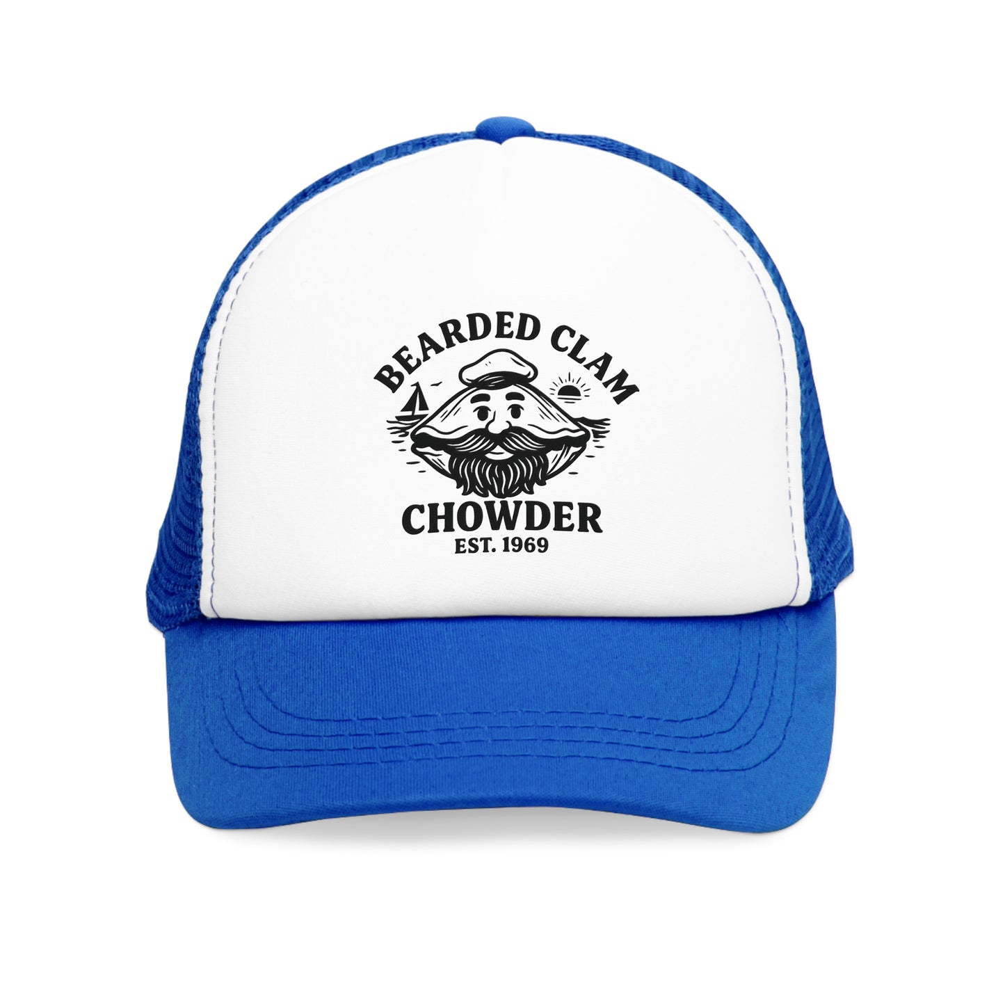 Bearded Clam Mesh Trucker Cap