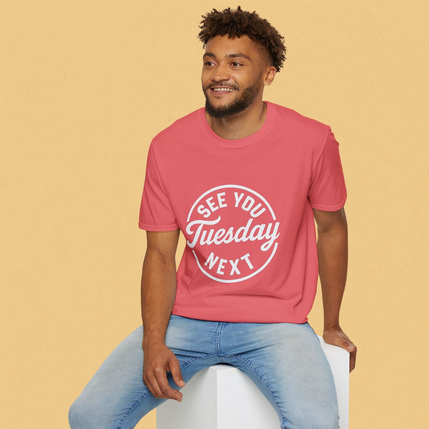 See You Tuesday Unisex Softstyle T-Shirt
