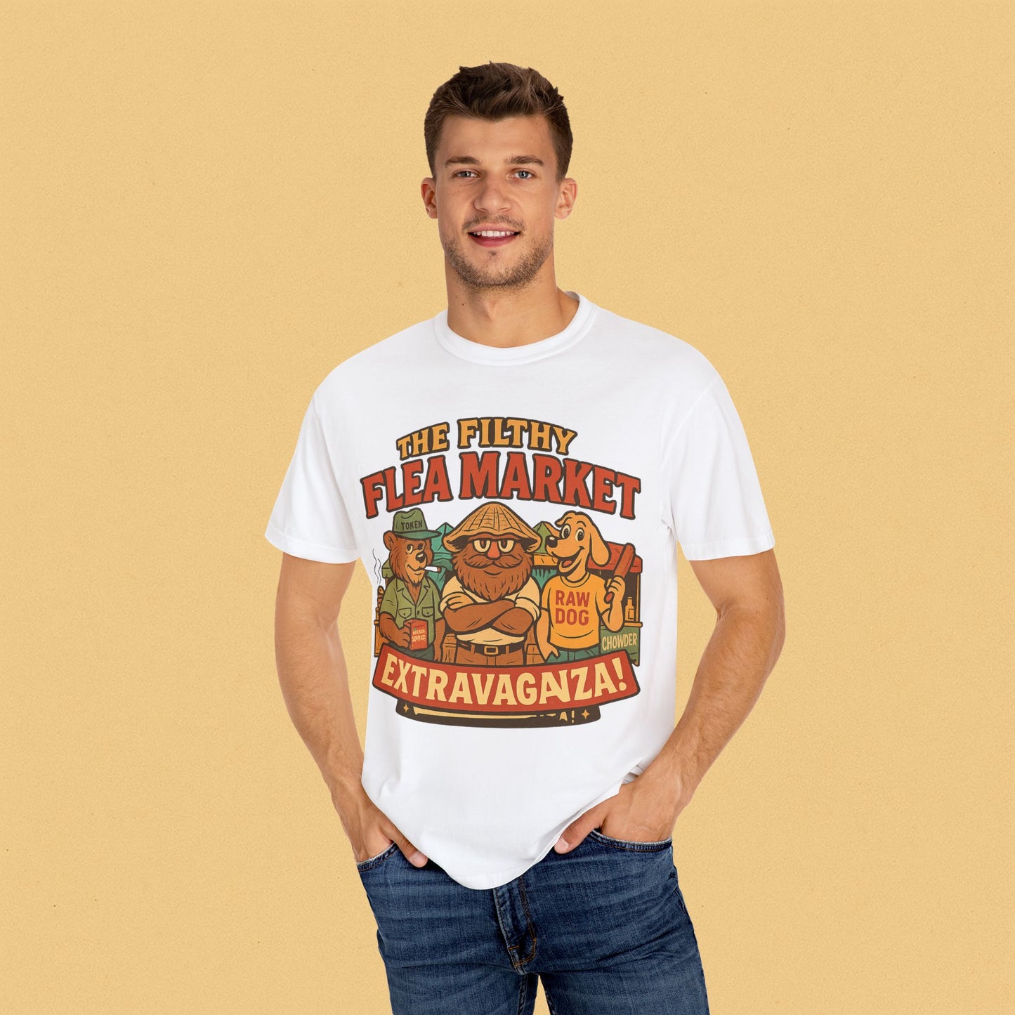 Filthy Flea Market Extravaganza Graphic Tee