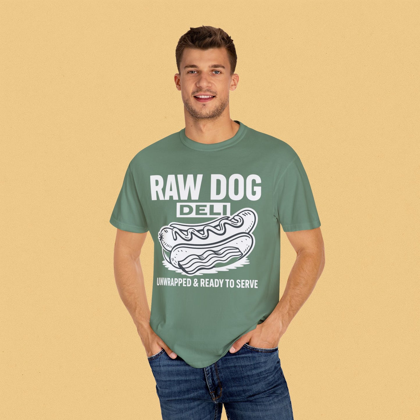 "RAW DOG DELI" Graphic Tee