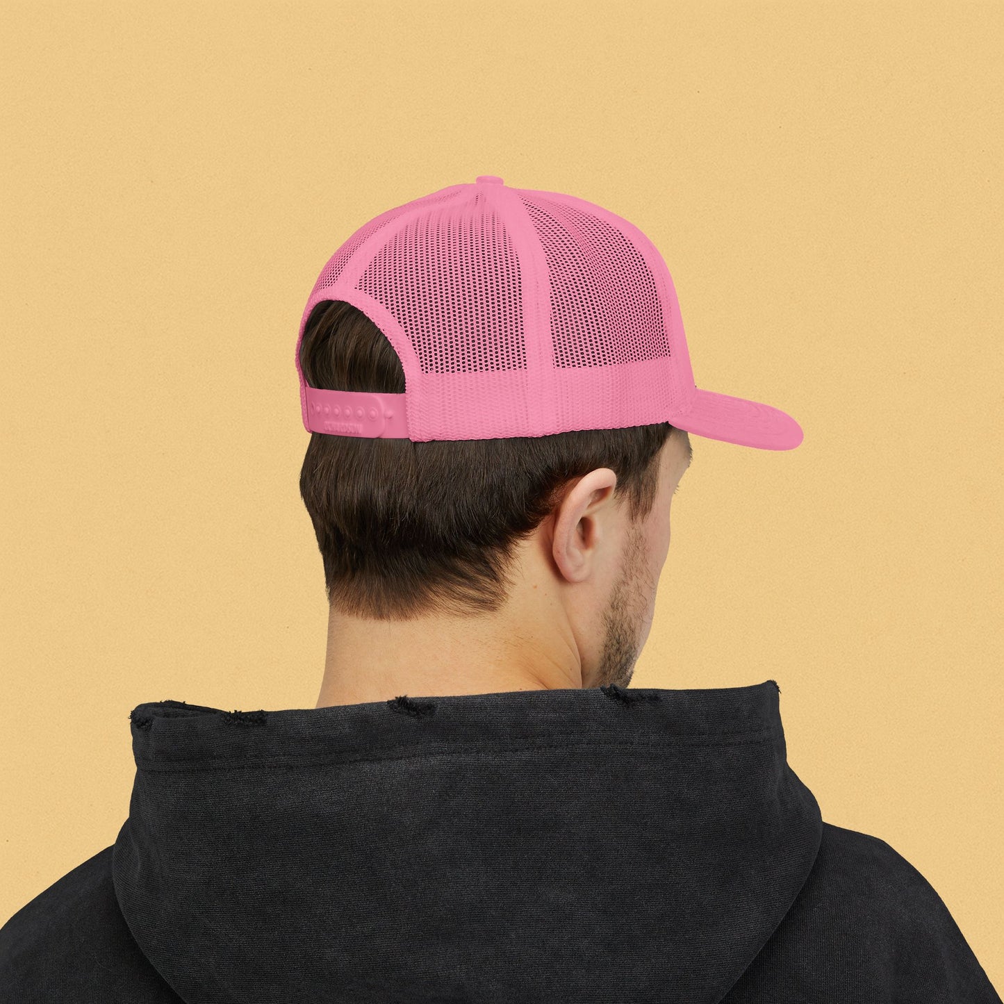 Barking Spider Embroidered Snapback Trucker Cap