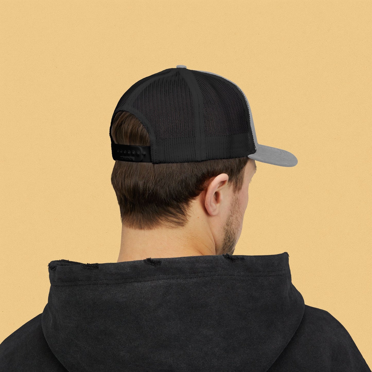Barking Spider Embroidered Snapback Trucker Cap