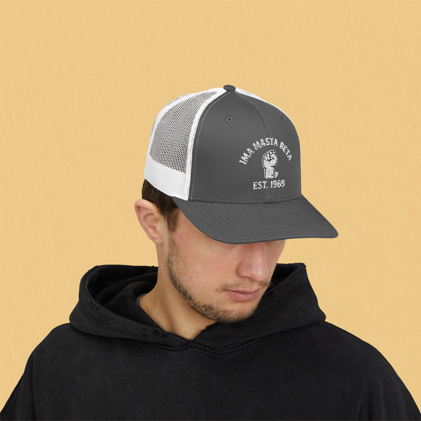 Ima Masta Beta 69 Vintage Snapback Trucker Cap