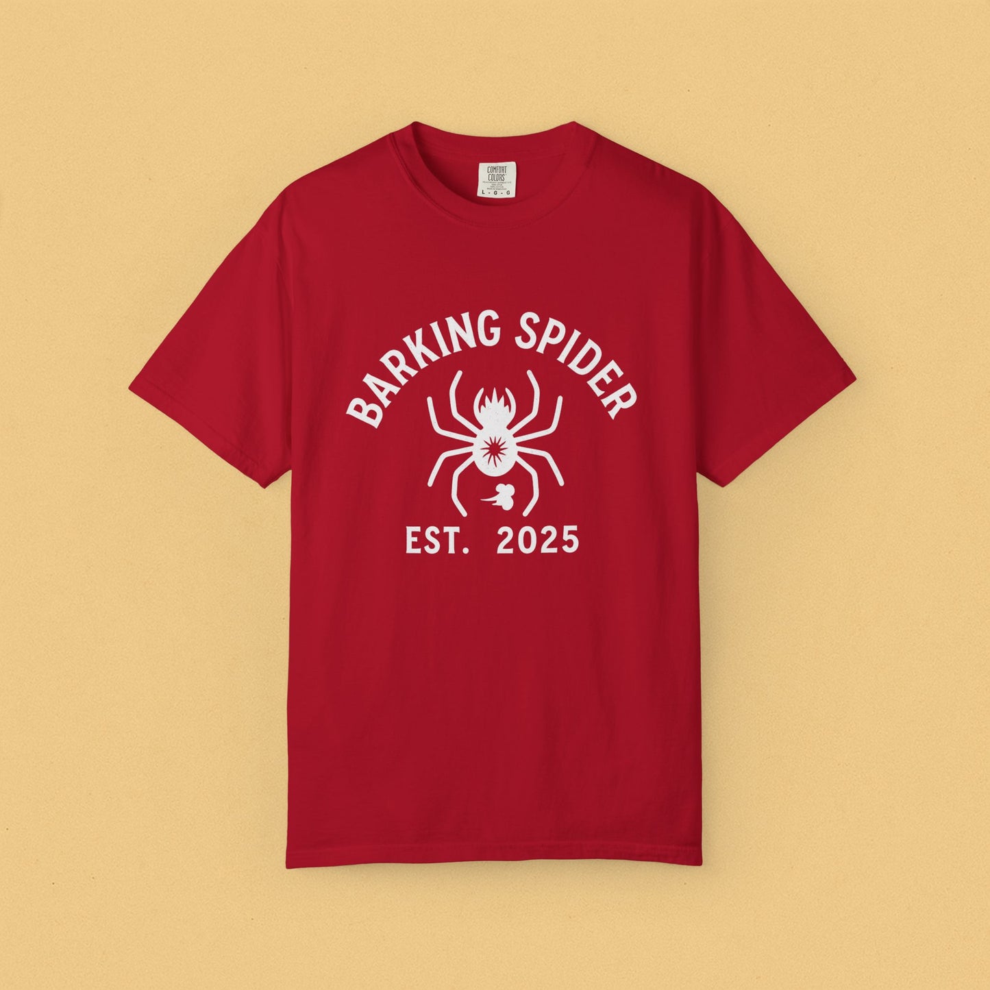 Barking Spider Unisex Garment-Dyed T-Shirt