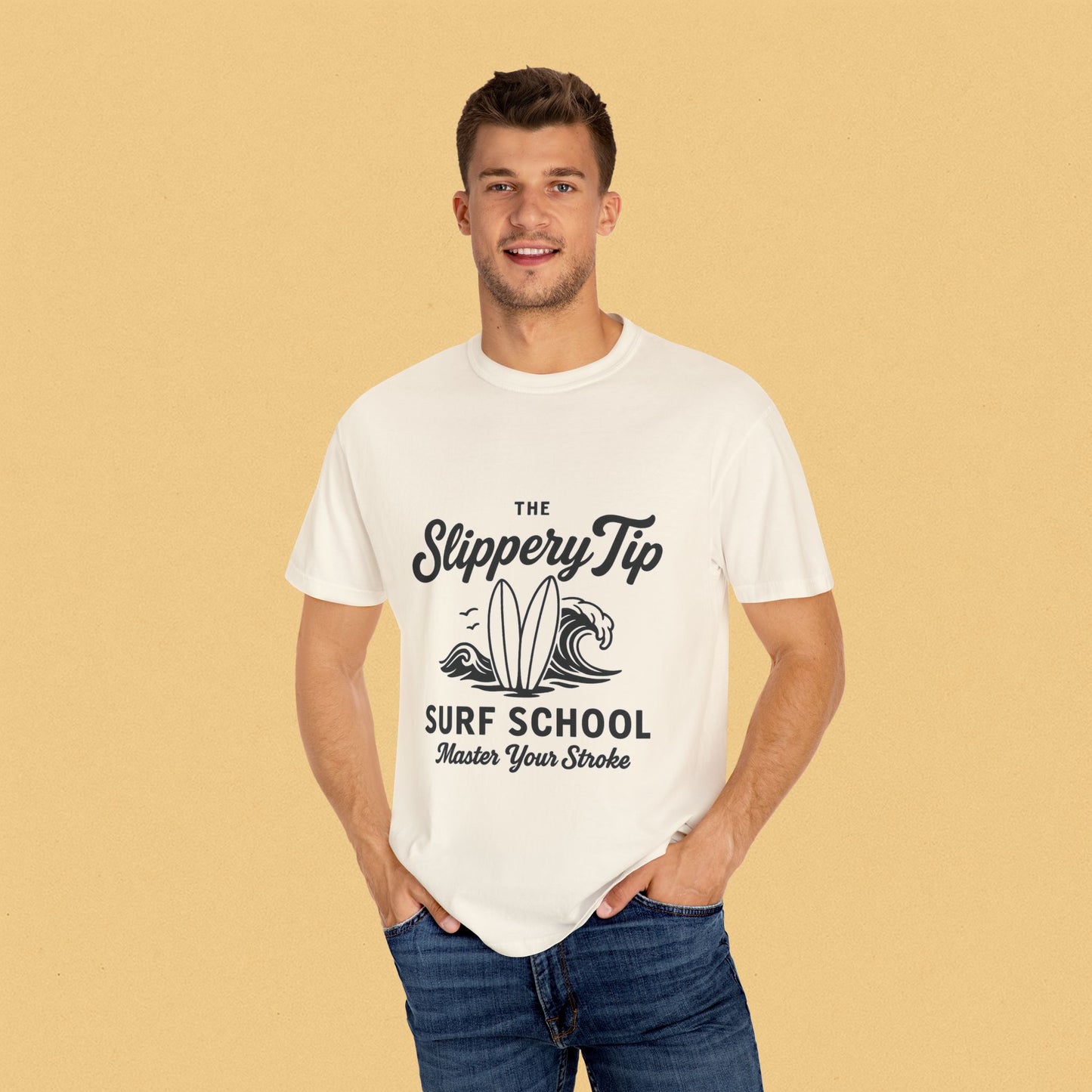 Slippery Tip  T-Shirt | Unisex Tee | Master Your Stroke