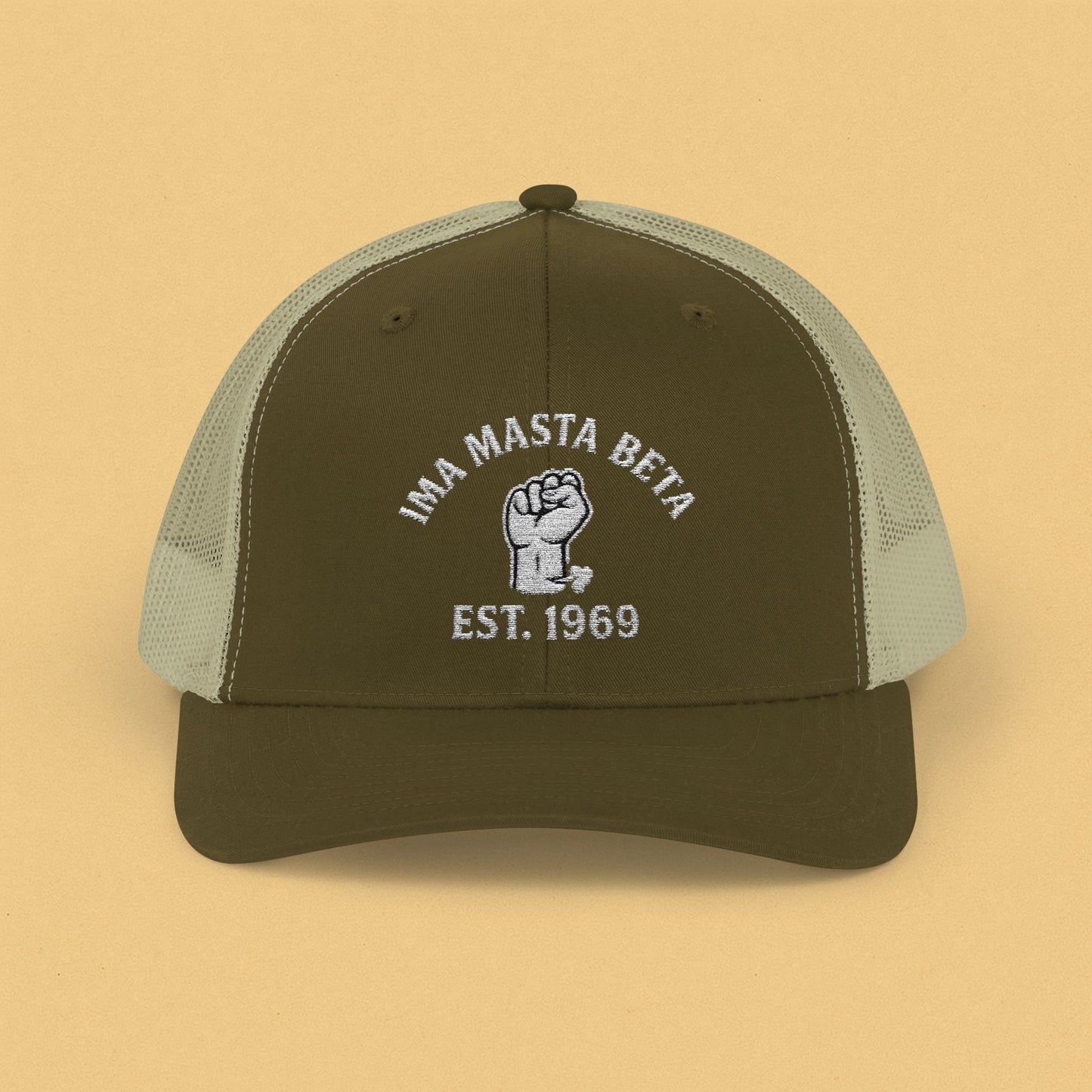 Ima Masta Beta 69 Vintage Snapback Trucker Cap