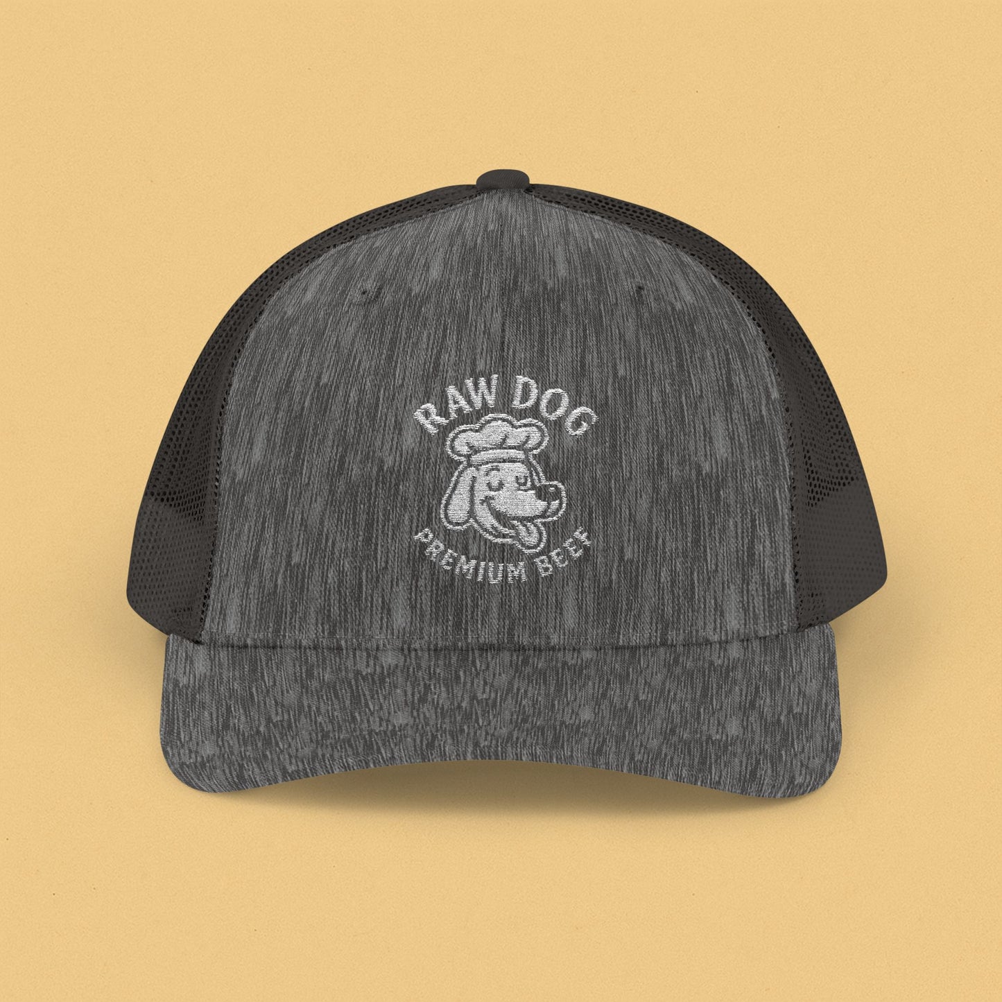 Raw Dog Trucker Snapback Hat