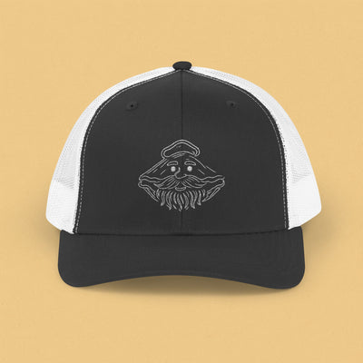 Bearded Clam Snapback Trucker Cap