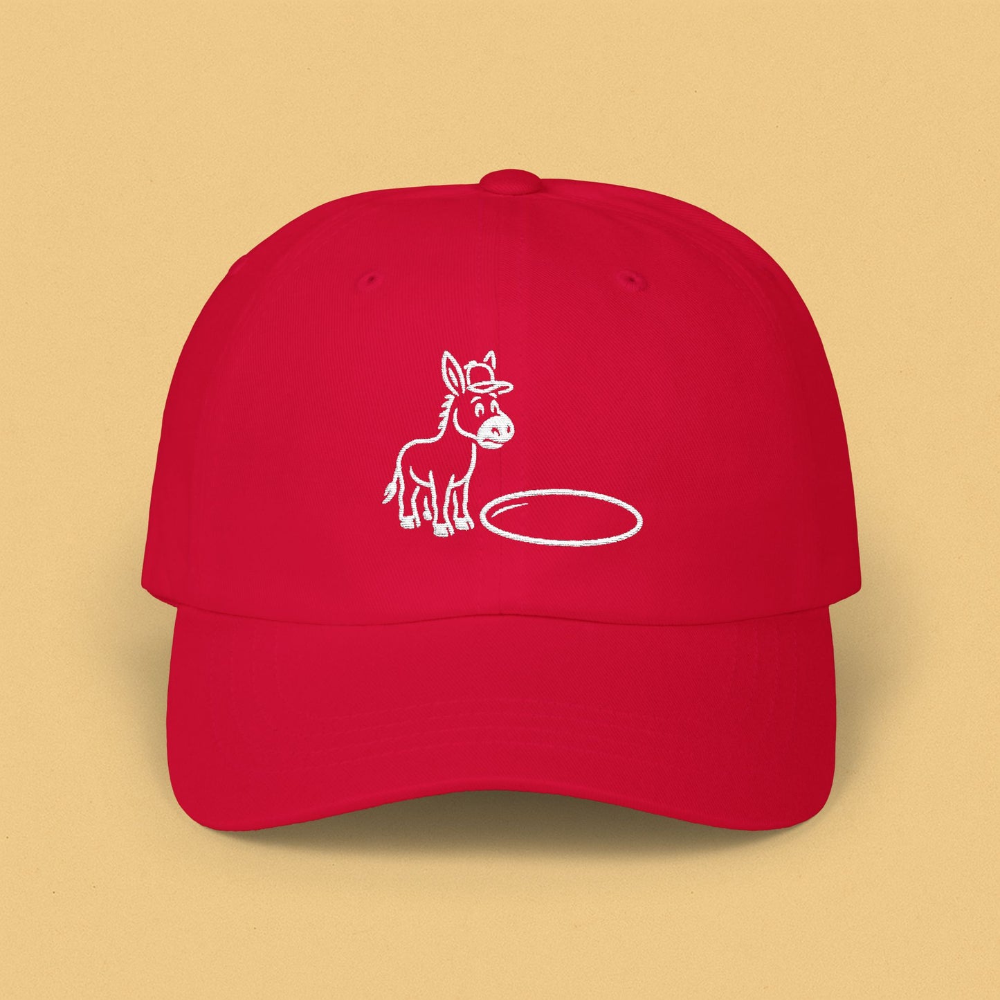Donkey + Hole... you get it? Classic Dat Cap