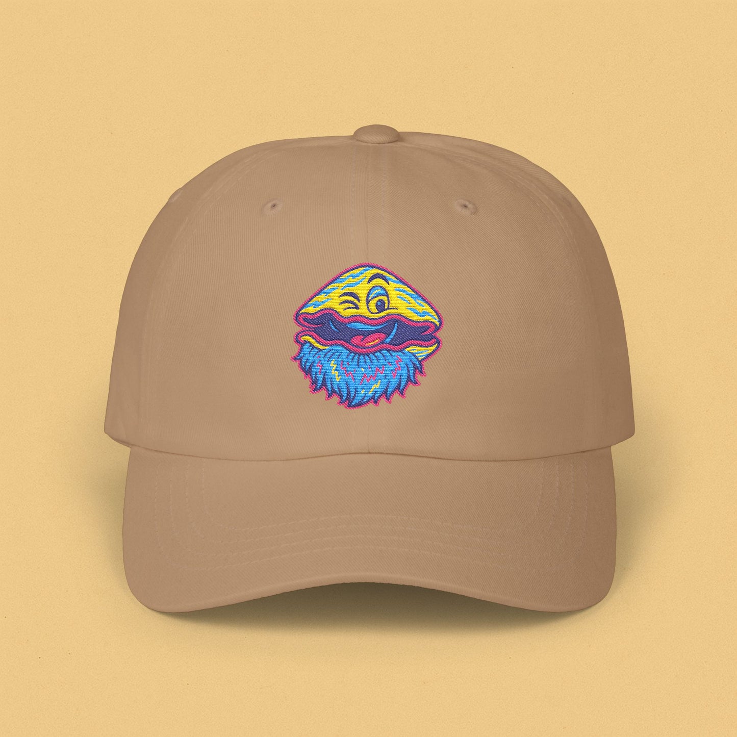 Psychedelic  Clam Dad Cap