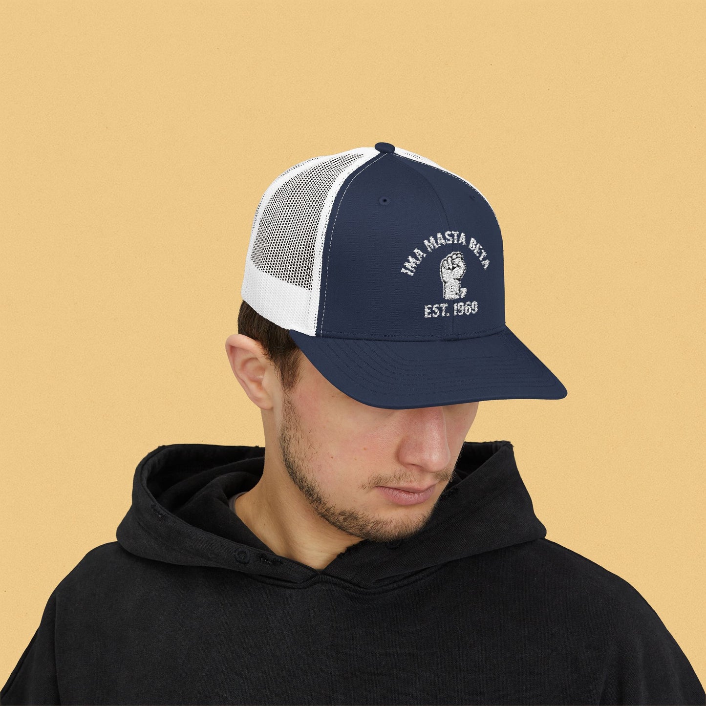 Ima Masta Beta 69 Vintage Snapback Trucker Cap