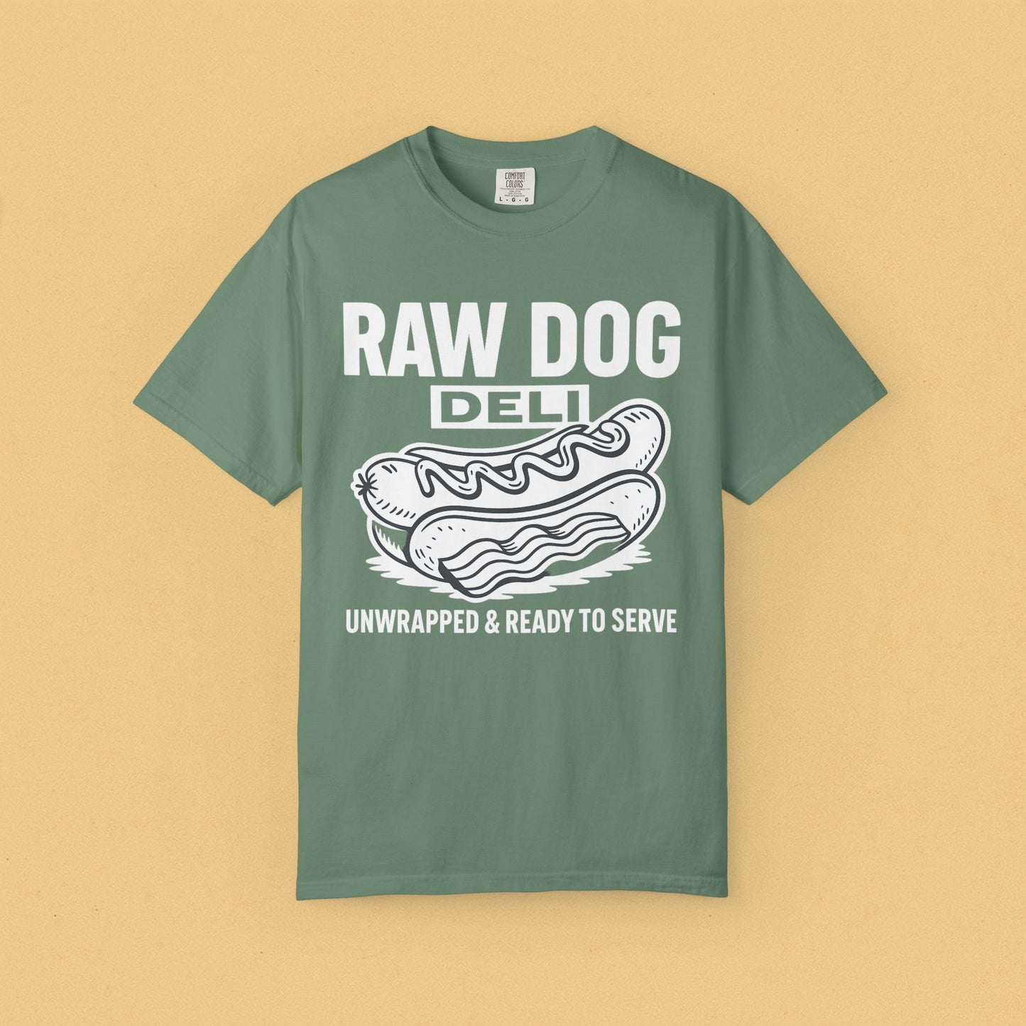 "RAW DOG DELI" Graphic Tee