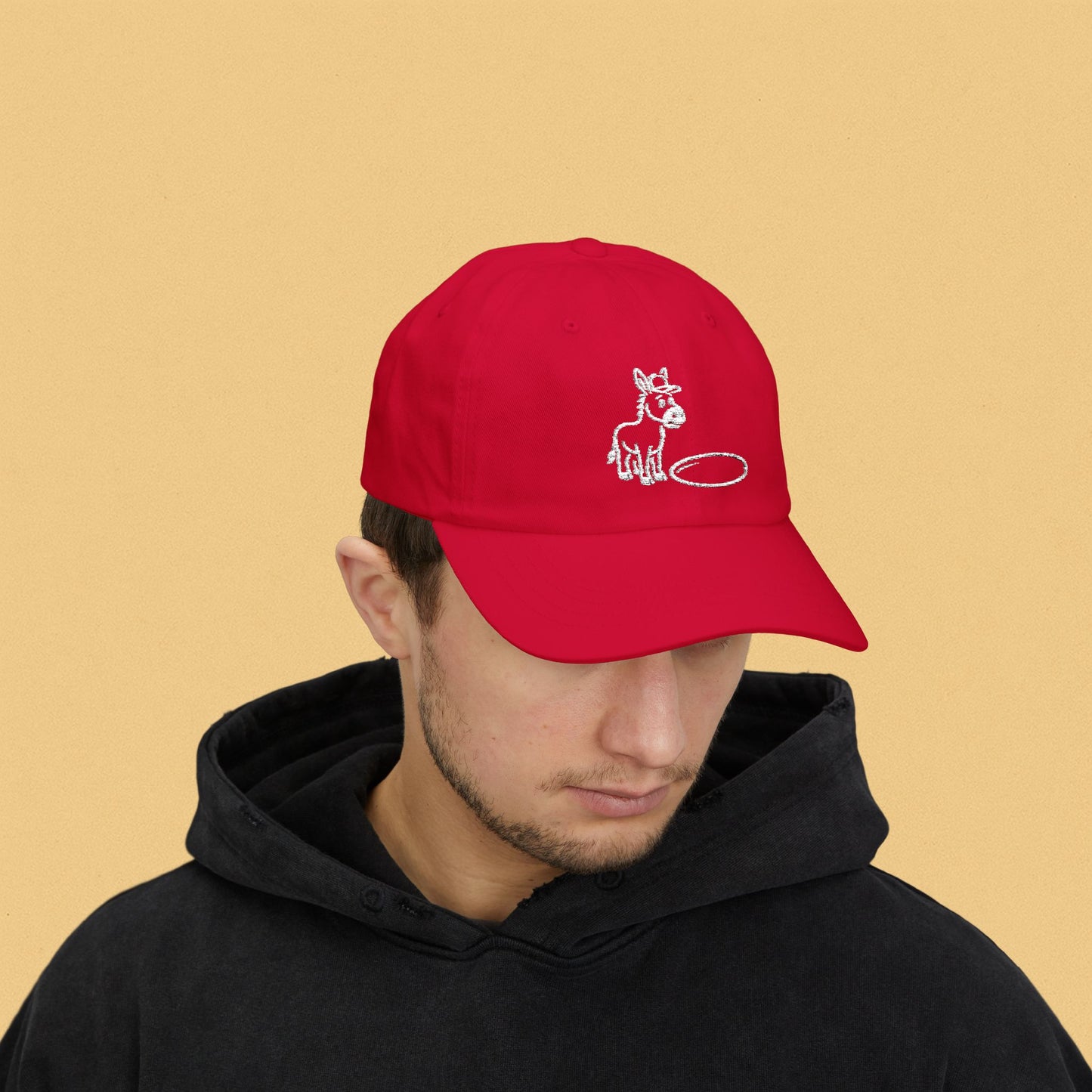 Donkey + Hole... you get it? Classic Dat Cap
